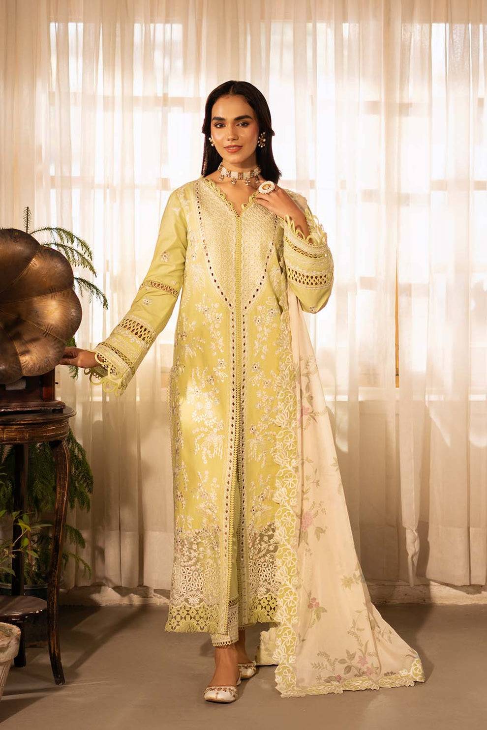 Zarposh | Sajni Lawn 25 | Gulnaz by Maria Faisal - Registered Vendor of : Zarposh - type : Ladies Clothes - 100% original wedding dresses
