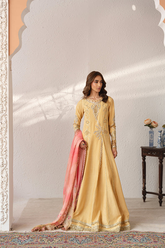 Mysie | Festive 26 | Amilia - Luxury Dress - available at Maria Faisal in UK and USA.