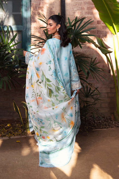 Neeshay | Summer Lines Printkari 25 | SKY-WAVE by Maria Faisal - Registered Vendor of : Neeshay - type : Ladies Clothes - 100% original wedding dresses