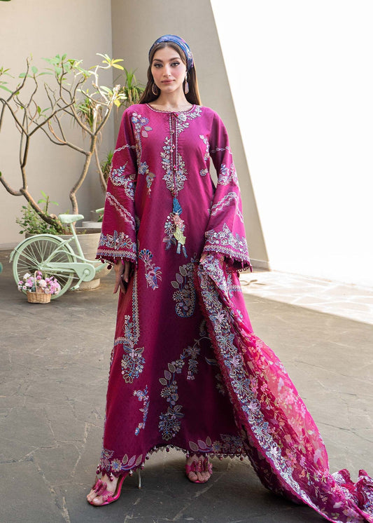 Kanwal Malik | Mira Summer Lawn 26 | Kaia - Luxury Dress - available at Maria Faisal in UK and USA.