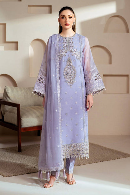 Alizeh | Aymal Chiffon | AF-BHM-4041-Marine by Maria Faisal - Registered Vendor of : Alizeh - type : Ladies Clothes - 100% original wedding dresses