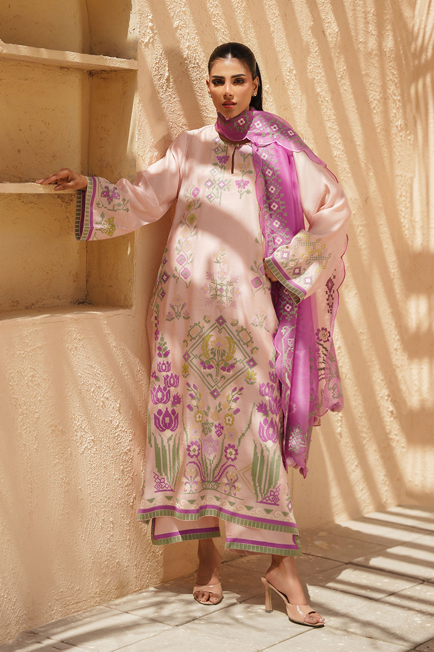 Sania Maskatiya | Summer Festive 26 | Maira - Luxury Dress - available at Maria Faisal in UK and USA.