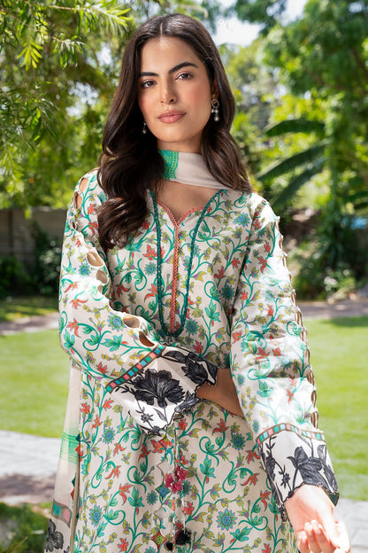 Charizma | C Print Lawn | CP6-27 - Luxury Dress - available at Maria Faisal in UK and USA.
