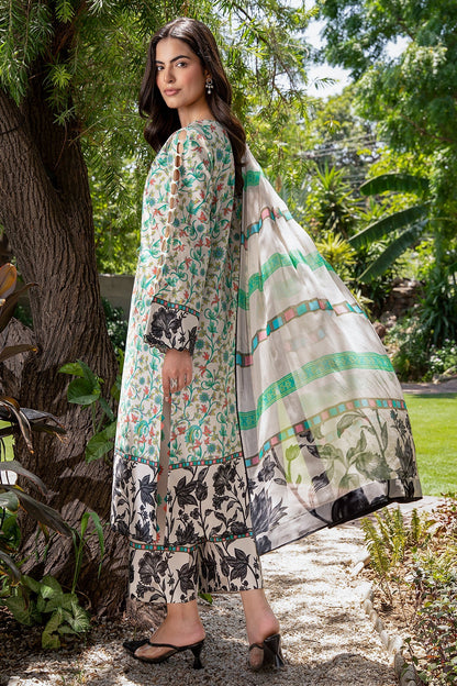 Charizma | C Print Lawn | CP6-27 - Luxury Dress - available at Maria Faisal in UK and USA.