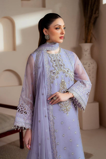 Alizeh | Aymal Chiffon | AF-BHM-4041-Marine by Maria Faisal - Registered Vendor of : Alizeh - type : Ladies Clothes - 100% original wedding dresses