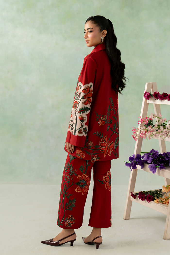 Zarposh | Folds SS 26 | VEIRA - Casual Dress - available at Maria Faisal in UK and USA.
