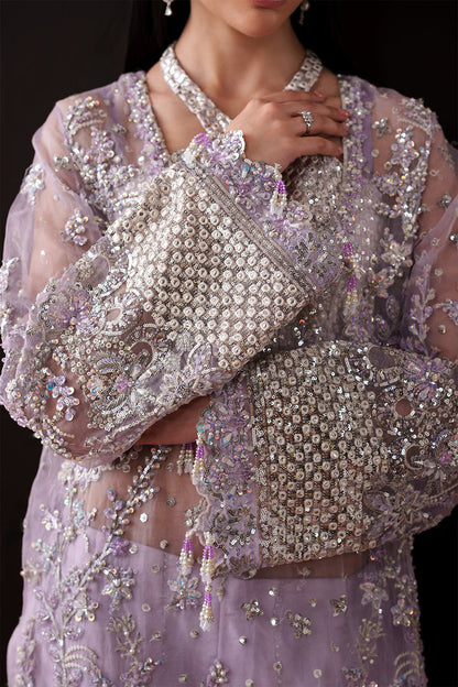 Emaan Adeel | Starlit Jewels | Lapis - Formal Dress - available at Maria Faisal in UK and USA.