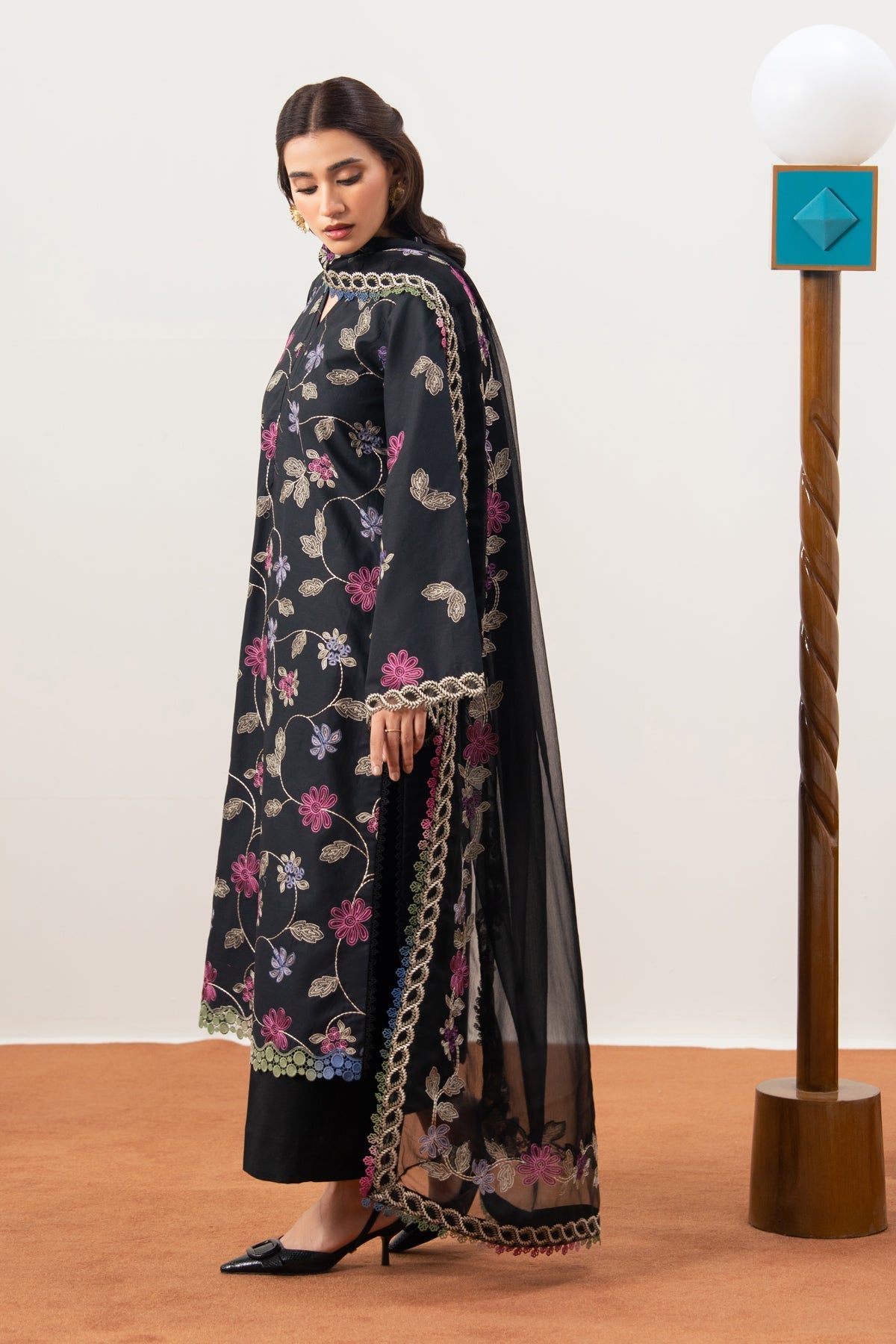 Xenia Formals | Namah Lawn 26 | REVER BLOOM - Formal Dress - available at Maria Faisal in UK and USA.