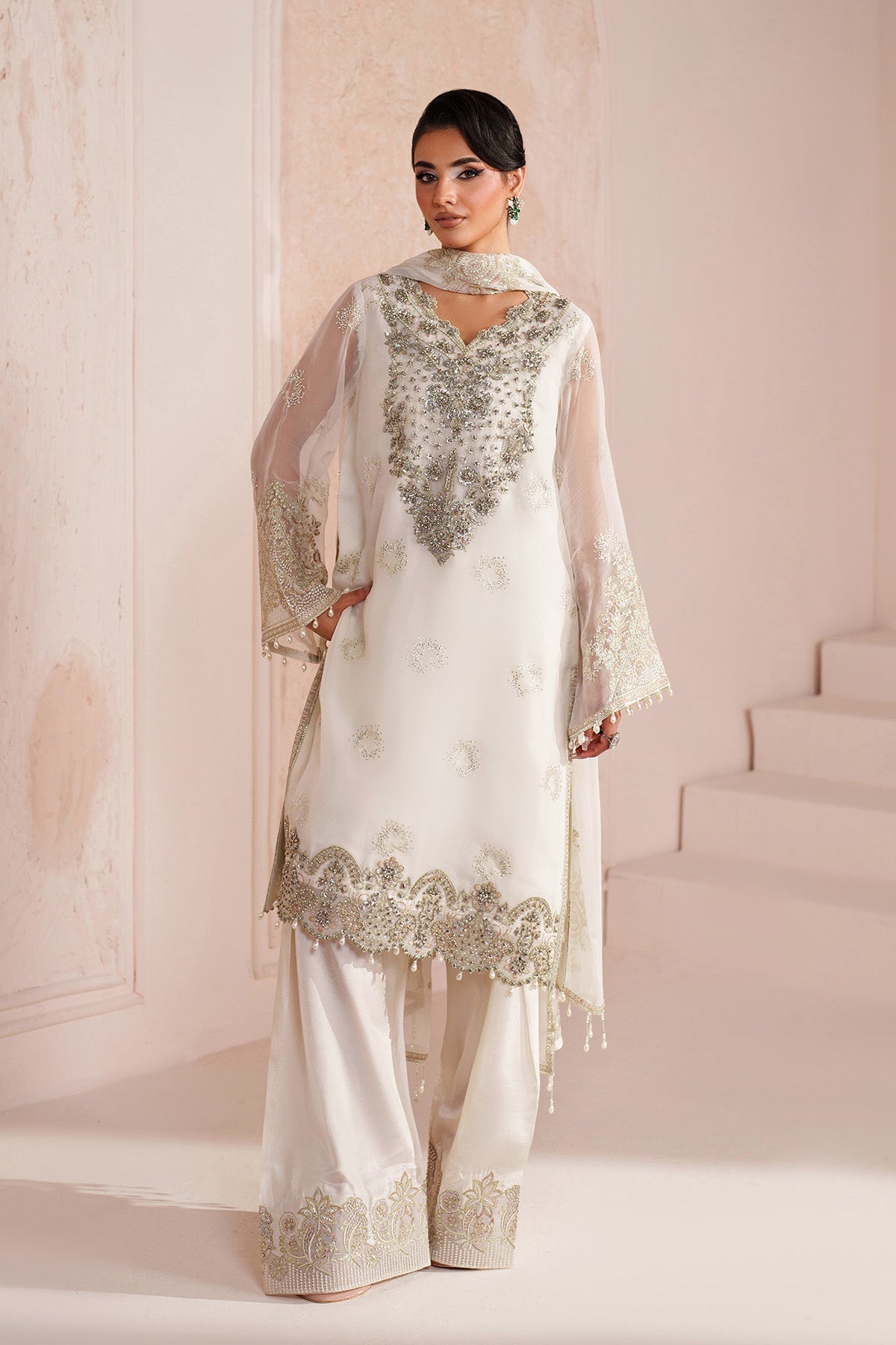 Alizeh | Aymal Handcrafted Luxury Formals | AF-BHM-4067-Zeba - Formal Dress - available at Maria Faisal in UK and USA.