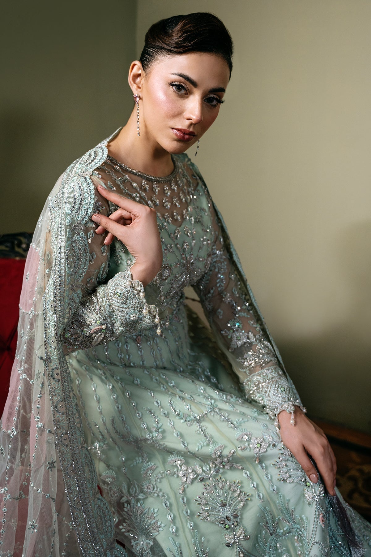 Mina Kashif | Kahani Formals | Zarpash - Ladies Clothes - Maria Faisal
