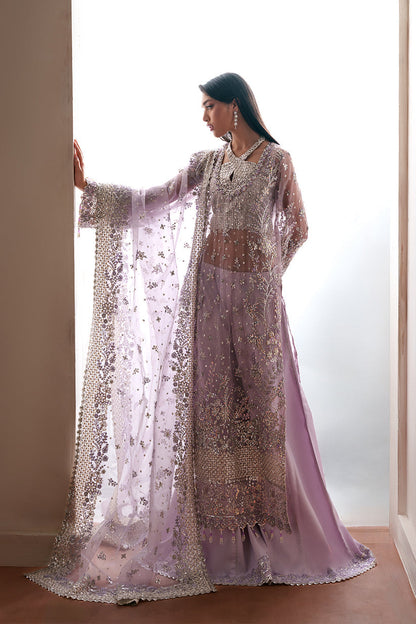Emaan Adeel | Starlit Jewels | Lapis - Formal Dress - available at Maria Faisal in UK and USA.