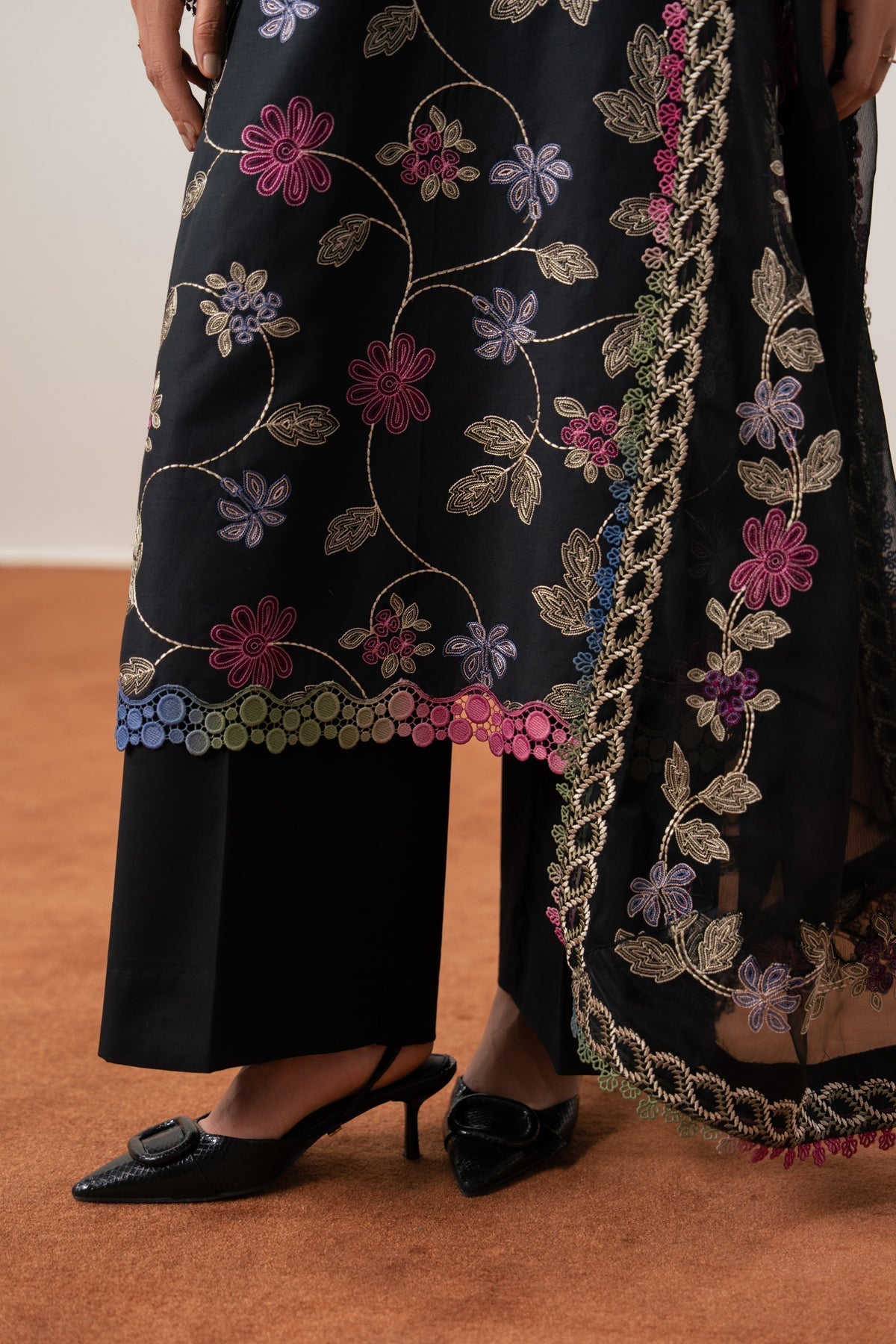 Xenia Formals | Namah Lawn 26 | REVER BLOOM - Formal Dress - available at Maria Faisal in UK and USA.