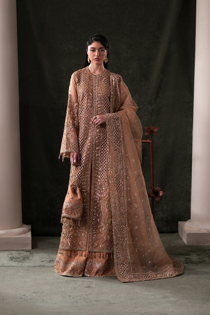 Emaan Adeel | Starlit Jewels | Hessonite - Formal Dress - available at Maria Faisal in UK and USA.