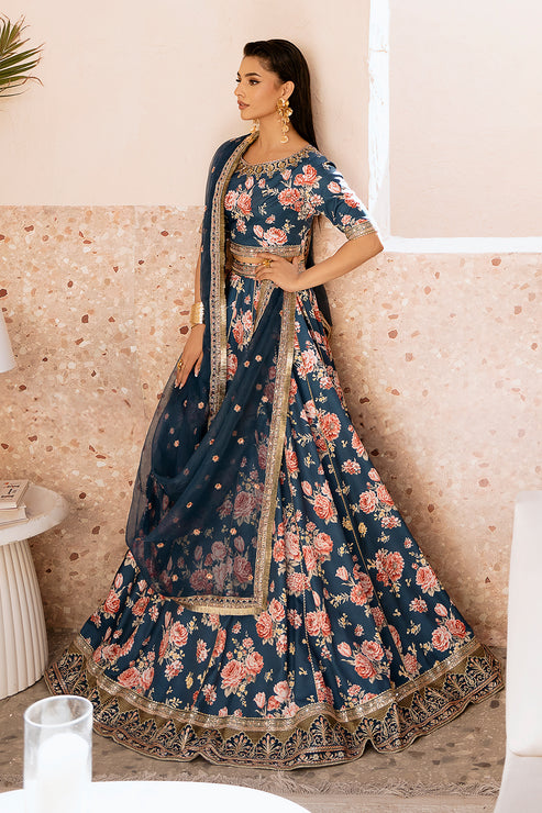 Zarposh | Elara Formals | Charmeuse - Wedding Dress - Maria Faisal