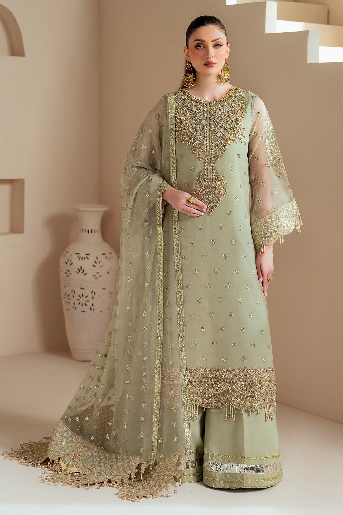 Alizeh | Aymal Chiffon | AF-BHM-4042-Alish - Ladies Clothes 
