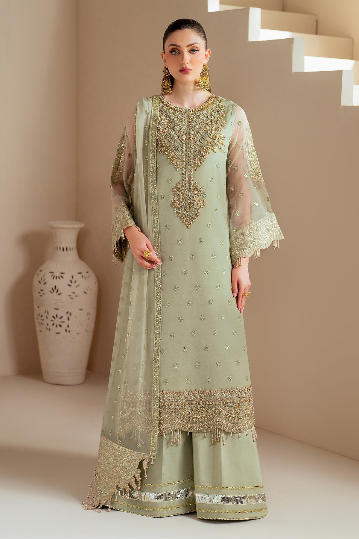 Alizeh | Aymal Chiffon | AF-BHM-4042-Alish - Ladies Clothes 
