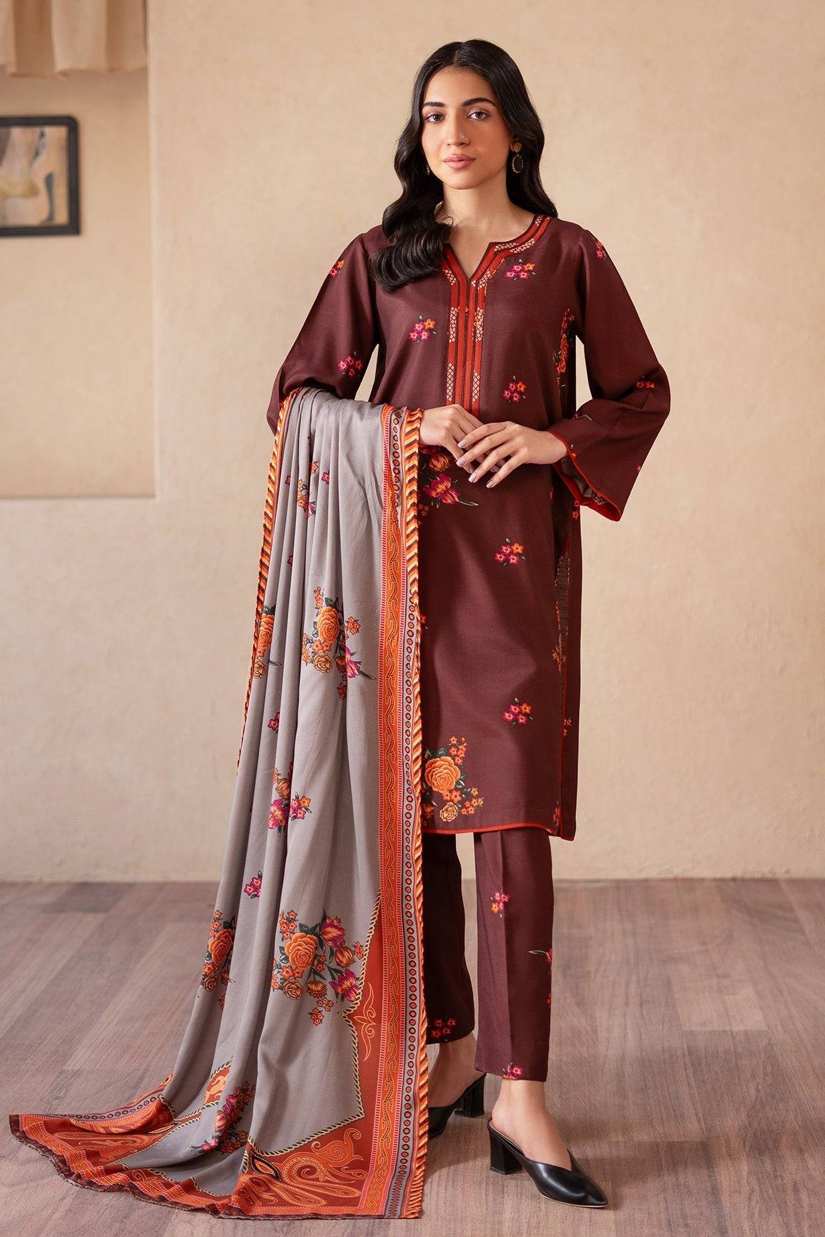 Charizma | Print Melody | CPM-4-S53A by Maria Faisal - Registered Vendor of : Charizma - type : Ladies Clothes - 100% original wedding dresses
