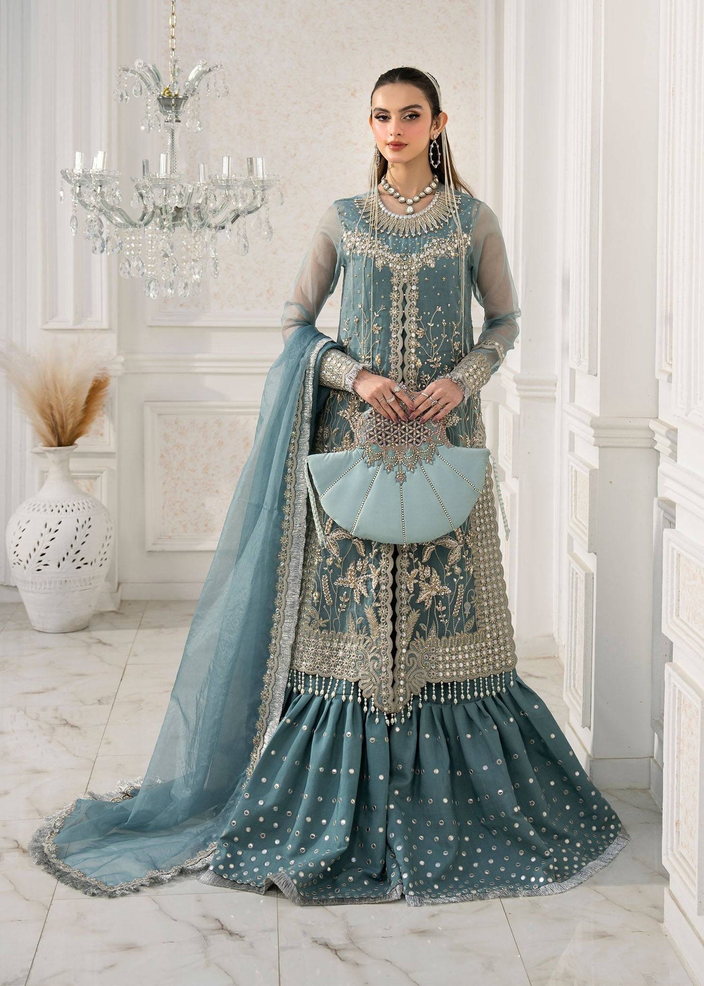 Jamnii | The Aura | Rimel by Maria Faisal - Registered Vendor of : Jamnii - type : Ladies Clothes - 100% original wedding dresses