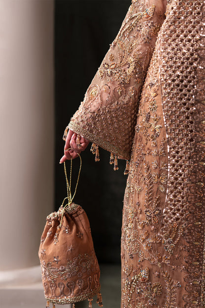 Emaan Adeel | Starlit Jewels | Hessonite - Formal Dress - available at Maria Faisal in UK and USA.