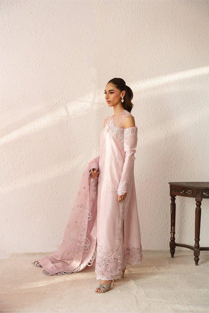 Mysie | Festive 26 | Lavender - Luxury Dress - available at Maria Faisal in UK and USA.