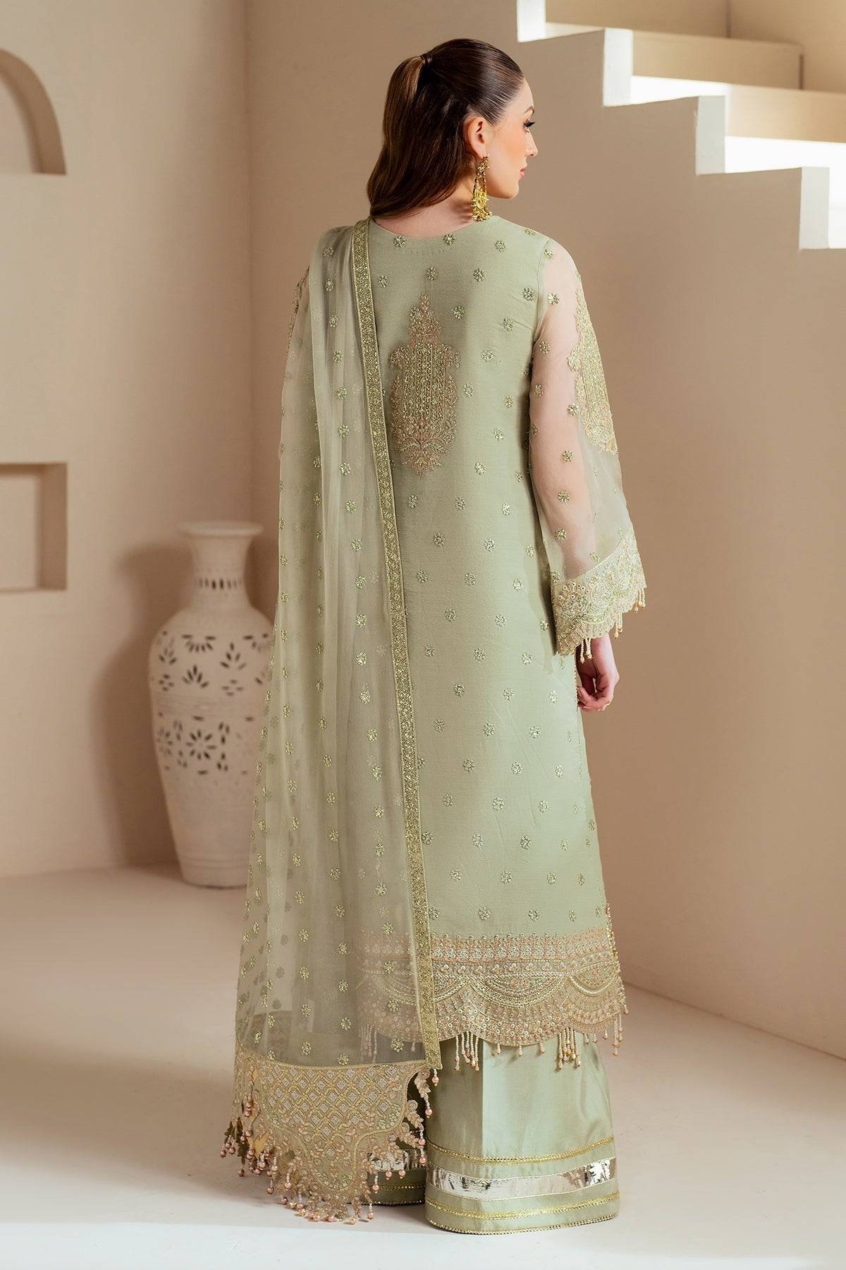 Alizeh | Aymal Chiffon | AF-BHM-4042-Alish by Maria Faisal - Registered Vendor of : Alizeh - type : Ladies Clothes - 100% original wedding dresses