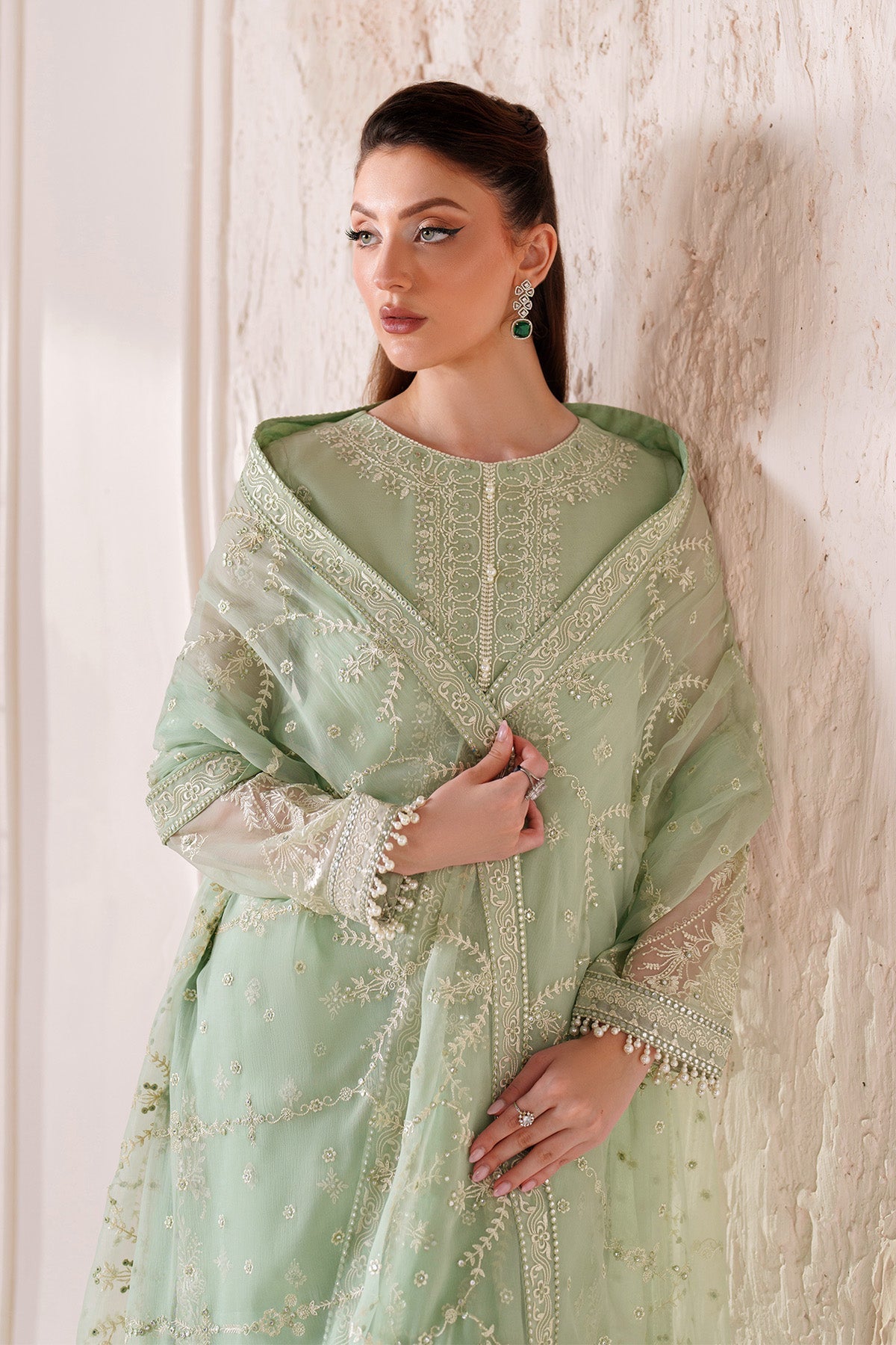 Alizeh | Threads Eid Festive Edit 26 | AF-BDHG-5038-Arden - Formal Dress - available at Maria Faisal in UK and USA.