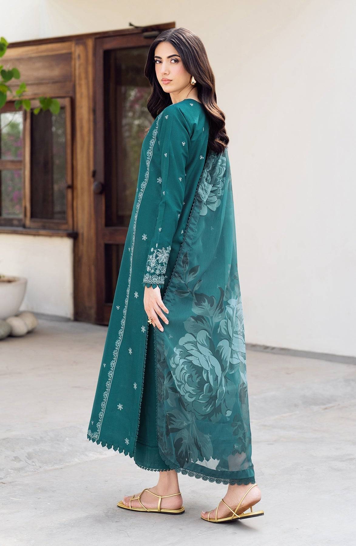 Zarif | Nura Textured Lawn 25 | NUSA by Maria Faisal - Registered Vendor of : Zarif - type : Ladies Clothes - 100% original wedding dresses