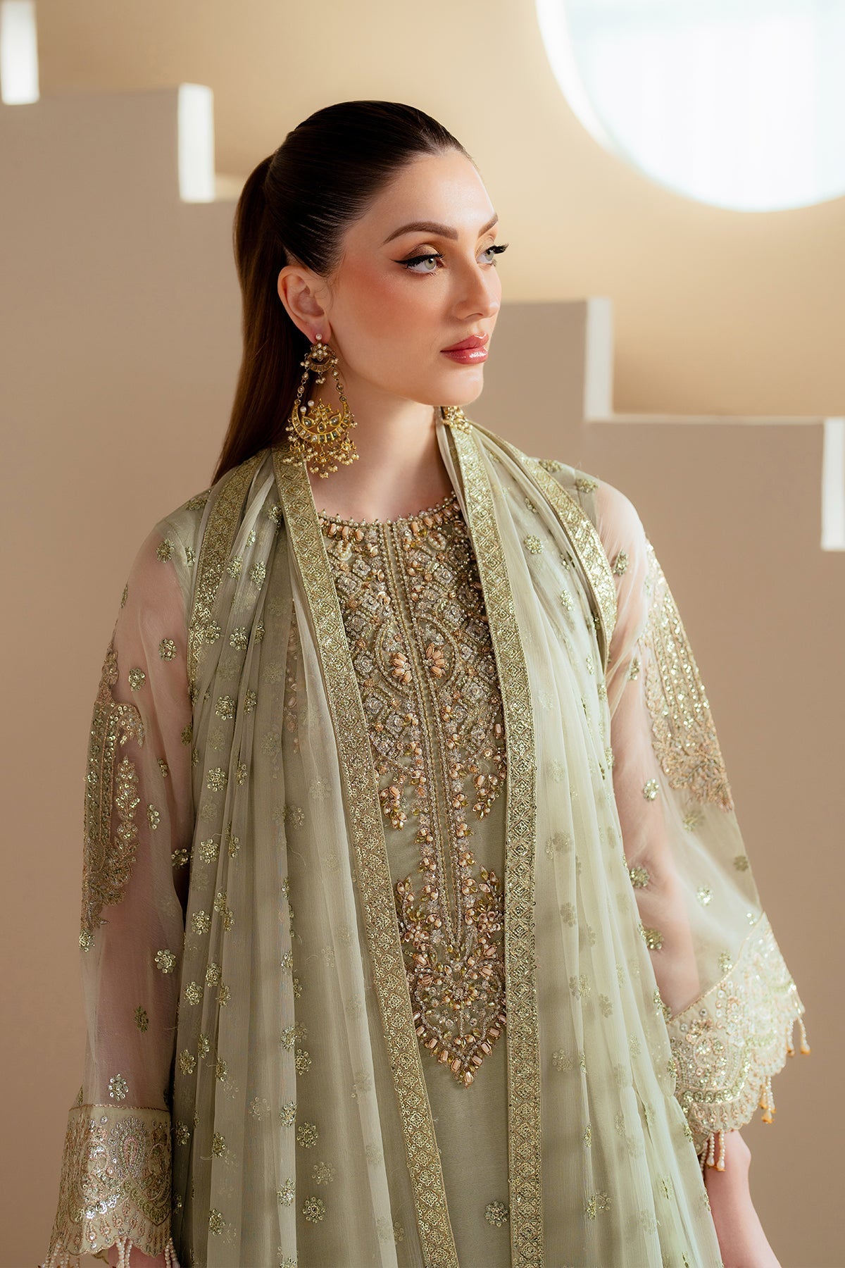 Alizeh | Aymal Chiffon | AF-BHM-4042-Alish - Ladies Clothes 