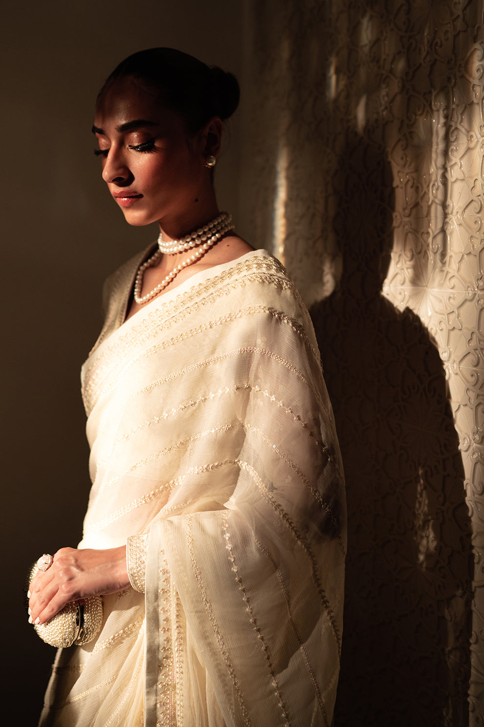 Neeshay | Dastaan Luxury Chiffon | Chandni - Wedding Dress - Maria Faisal
