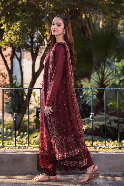 Neeshay | Summer Lines Printkari 25 | GARNET by Maria Faisal - Registered Vendor of : Neeshay - type : Ladies Clothes - 100% original wedding dresses