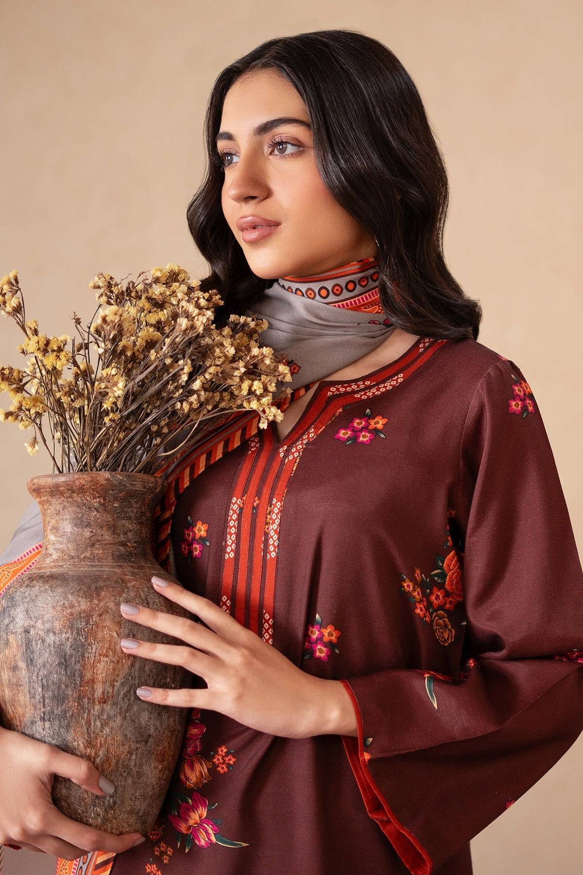 Charizma | Print Melody | CPM-4-S53A by Maria Faisal - Registered Vendor of : Charizma - type : Ladies Clothes - 100% original wedding dresses