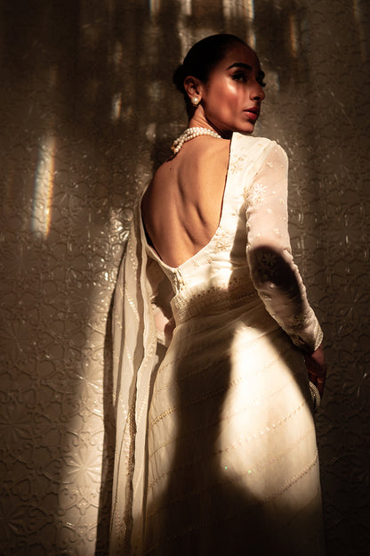 Neeshay | Dastaan Luxury Chiffon | Chandni - Wedding Dress - Maria Faisal