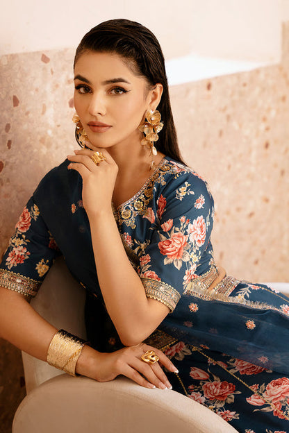 Zarposh | Elara Formals | Charmeuse - Wedding Dress - Maria Faisal