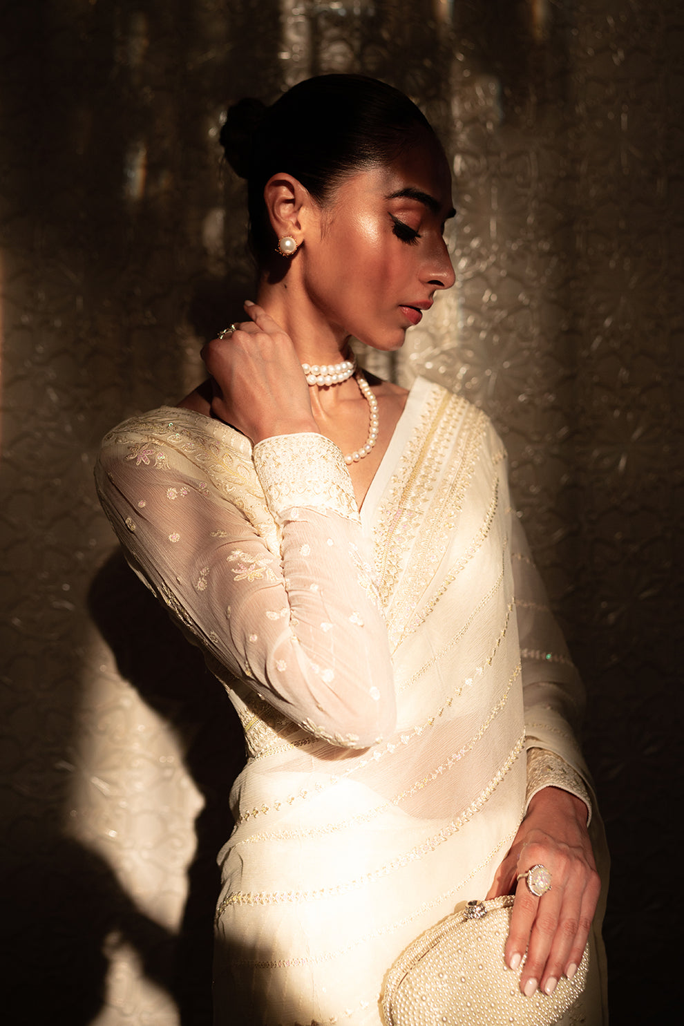Neeshay | Dastaan Luxury Chiffon | Chandni - Wedding Dress - Maria Faisal
