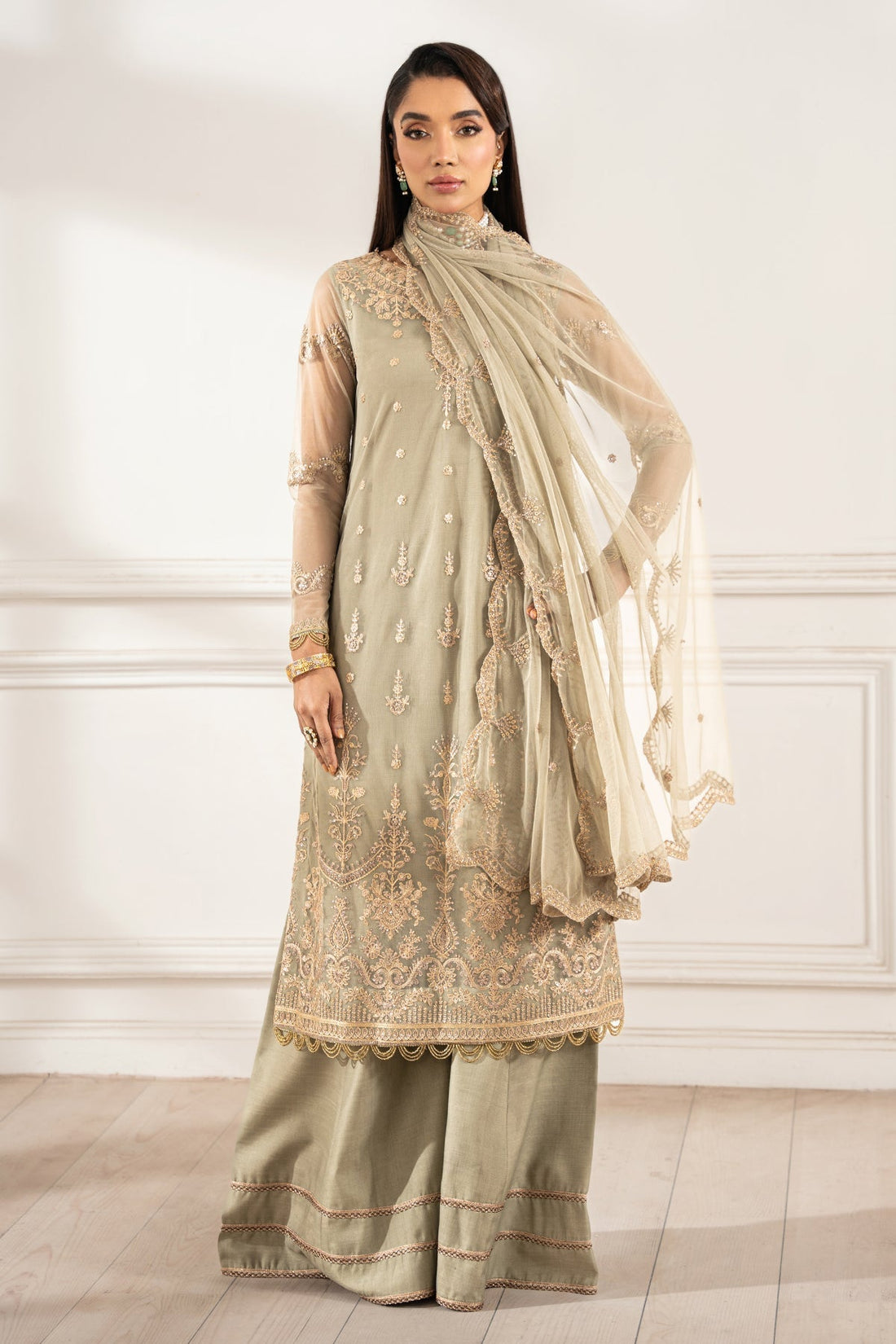 Zarif | Heer Formals | Z-01 LEILA - Ladies Clothes - Maria Faisal