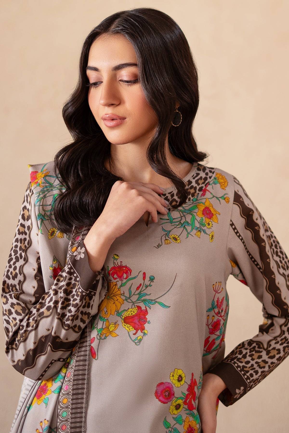 Charizma | Print Melody | CPM-4-S46A by Maria Faisal - Registered Vendor of : Charizma - type : Ladies Clothes - 100% original wedding dresses