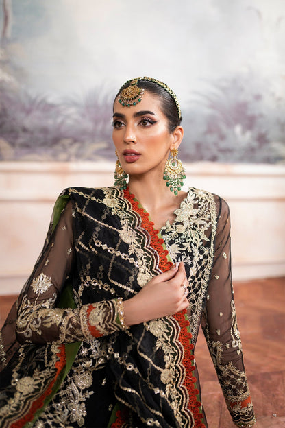 Inara | Aurelia Wedding Collection | Noir - Ladies Clothes - Maria Faisal