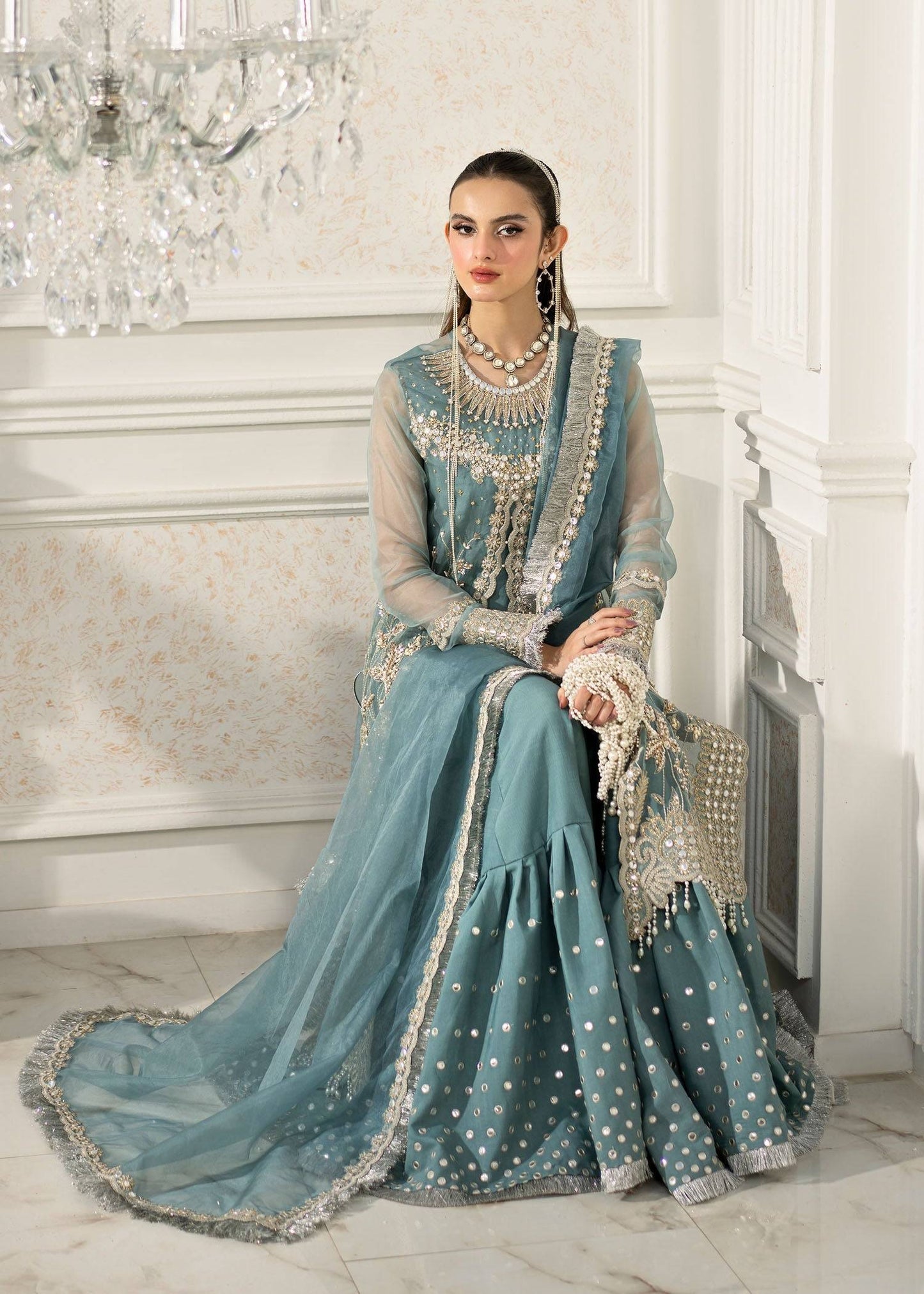 Jamnii | The Aura | Rimel by Maria Faisal - Registered Vendor of : Jamnii - type : Ladies Clothes - 100% original wedding dresses