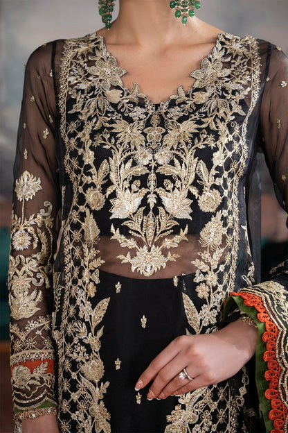 Inara | Aurelia Wedding Collection | Noir - Ladies Clothes - Maria Faisal