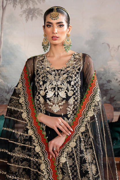 Inara | Aurelia Wedding Collection | Noir - Ladies Clothes - Maria Faisal