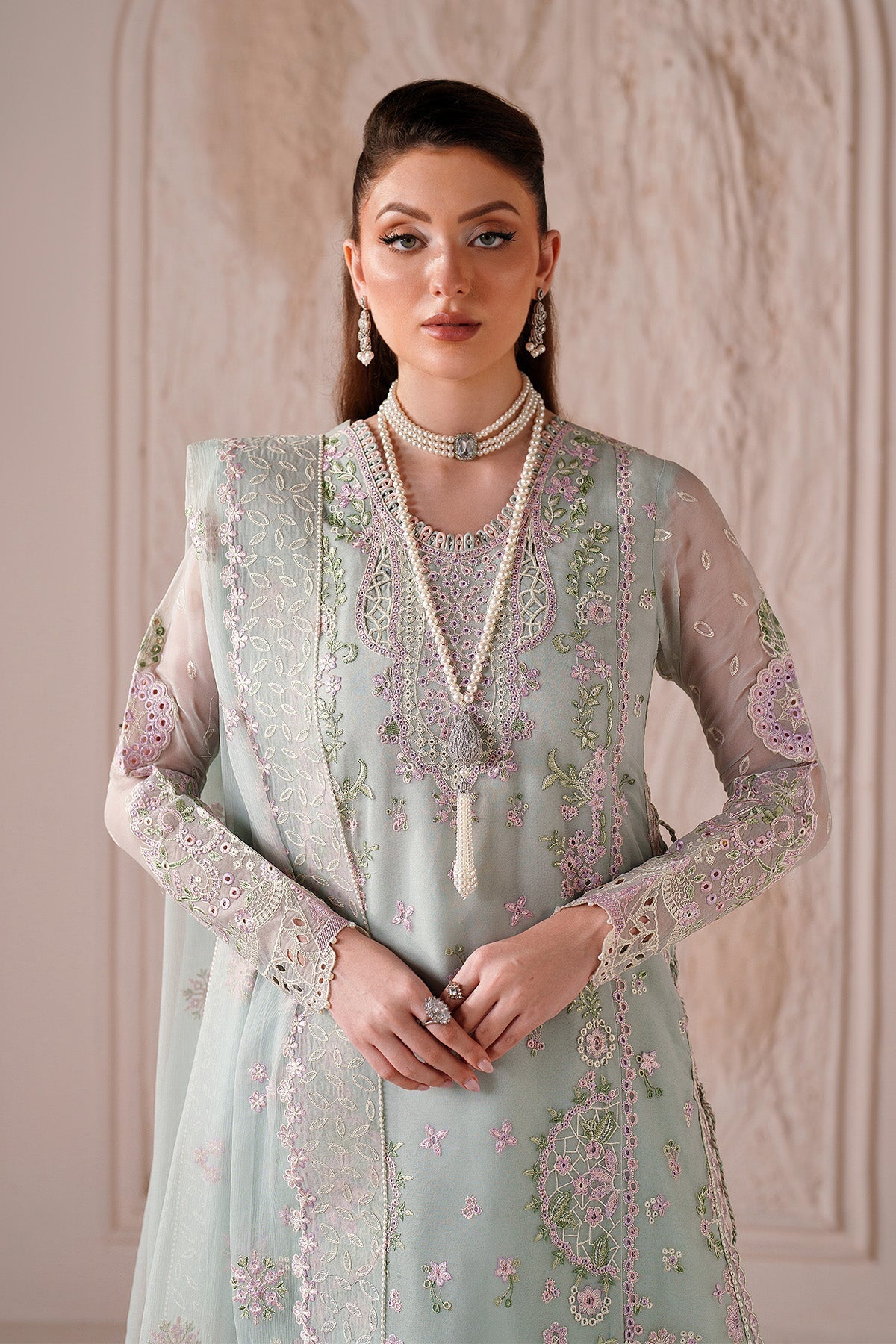 Alizeh | Threads Eid Festive Edit 26 | AF-BDHG-5040-Nayla - Formal Dress - available at Maria Faisal in UK and USA.