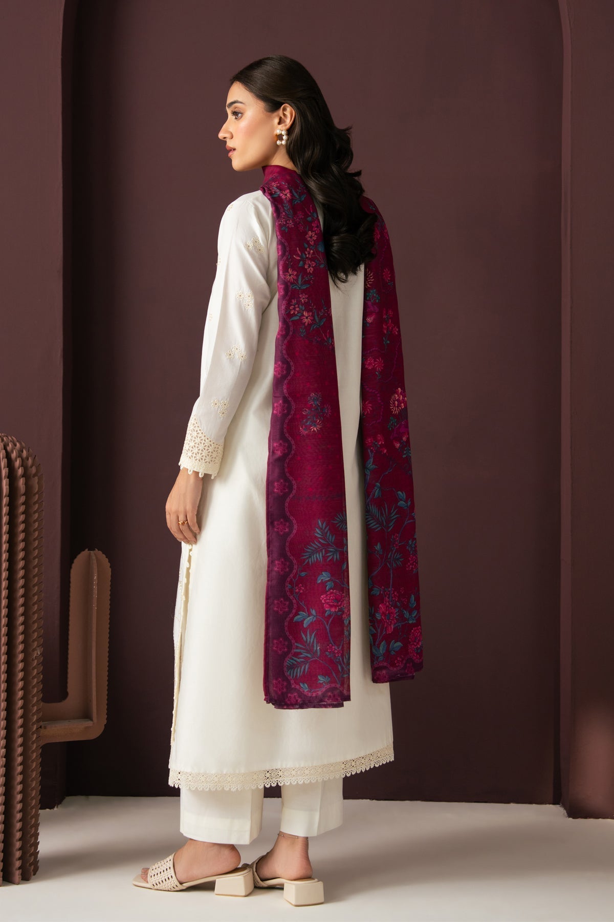 Xenia Formals | Namah Lawn 26 | SCALAR - Formal Dress - available at Maria Faisal in UK and USA.