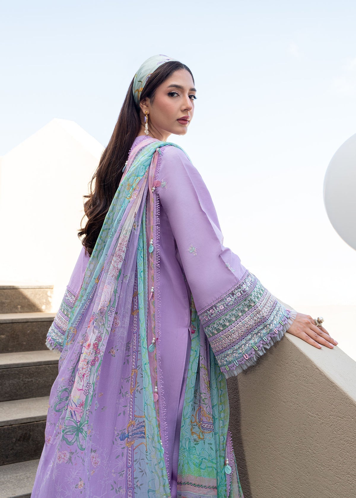 Kanwal Malik | Mira Summer Lawn 26 | Siana - Luxury Dress - available at Maria Faisal in UK and USA.