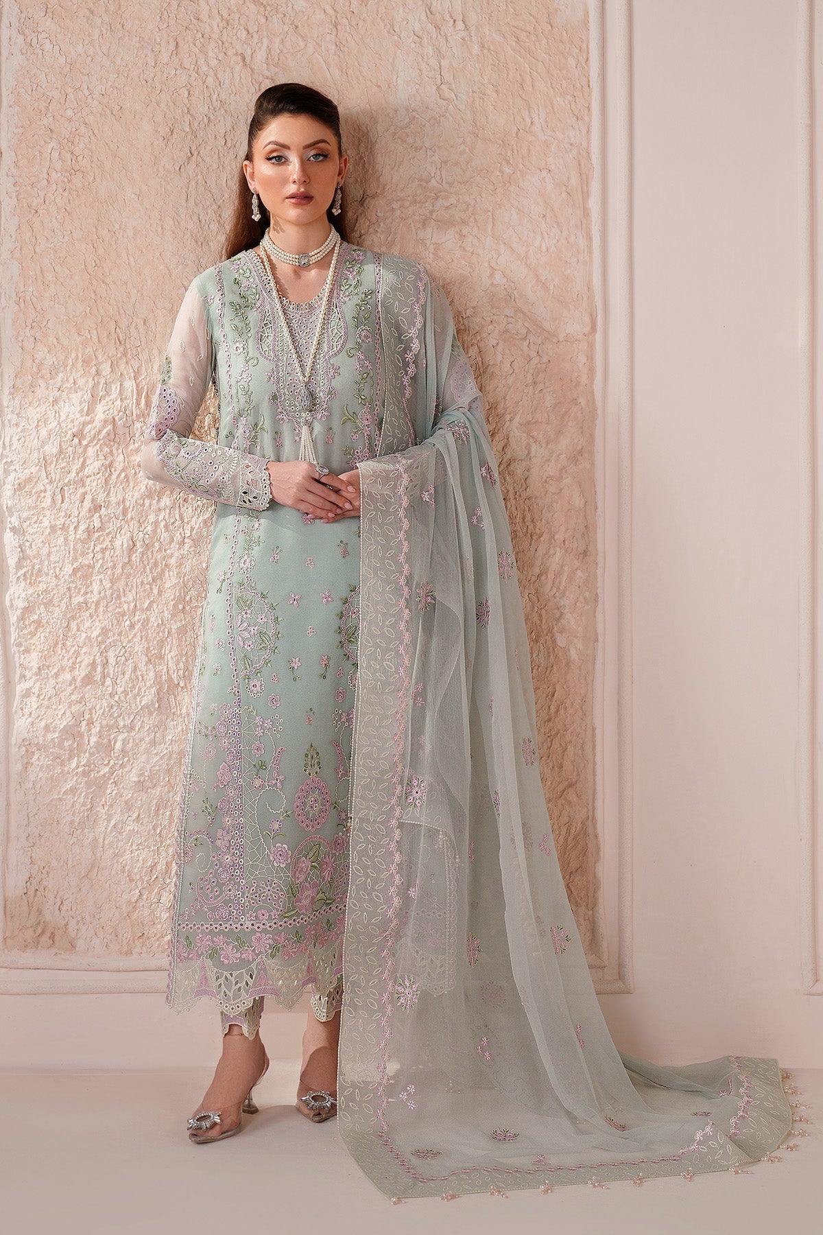 Alizeh | Threads Eid Festive Edit 26 | AF-BDHG-5040-Nayla - Formal Dress - available at Maria Faisal in UK and USA.