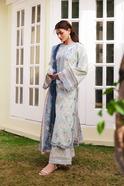 Afrozeh | Florette 26 | Sova - Luxury Dress - available at Maria Faisal in UK and USA.