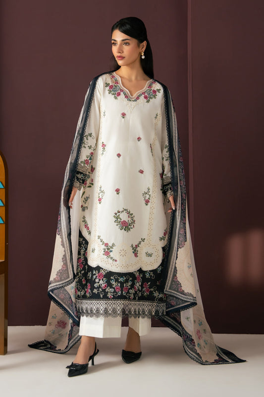 Xenia Formals | Namah Lawn 26 | ECLIPSE - Formal Dress - available at Maria Faisal in UK and USA.