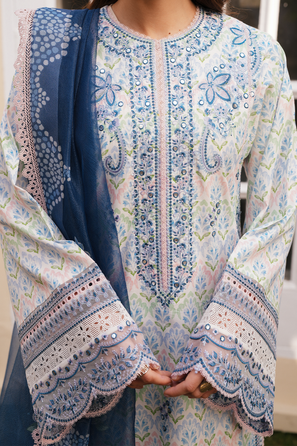 Afrozeh | Florette 26 | Sova - Luxury Dress - available at Maria Faisal in UK and USA.