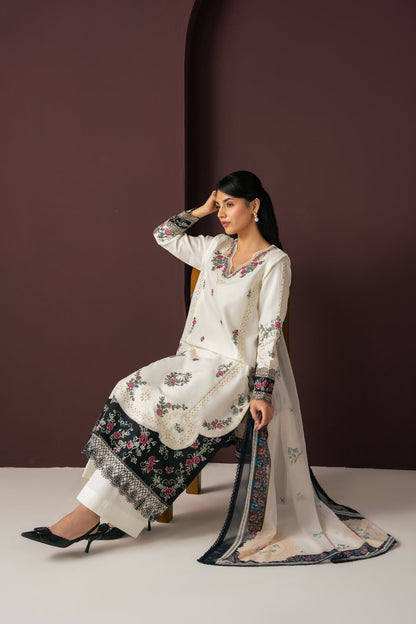 Xenia Formals | Namah Lawn 26 | ECLIPSE - Formal Dress - available at Maria Faisal in UK and USA.