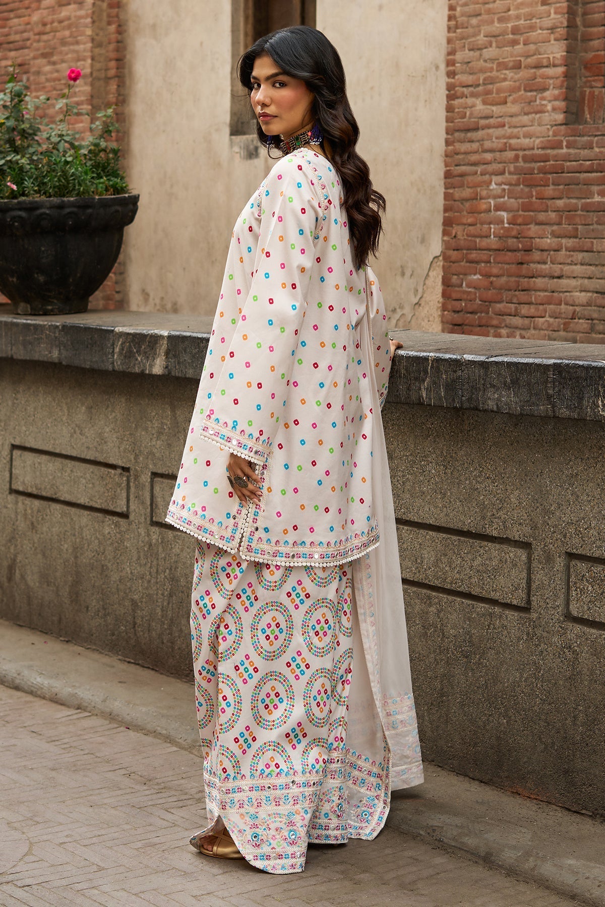 Charizma | Festive Edit | CNP-6-241 - Luxury Dress - available at Maria Faisal in UK and USA.