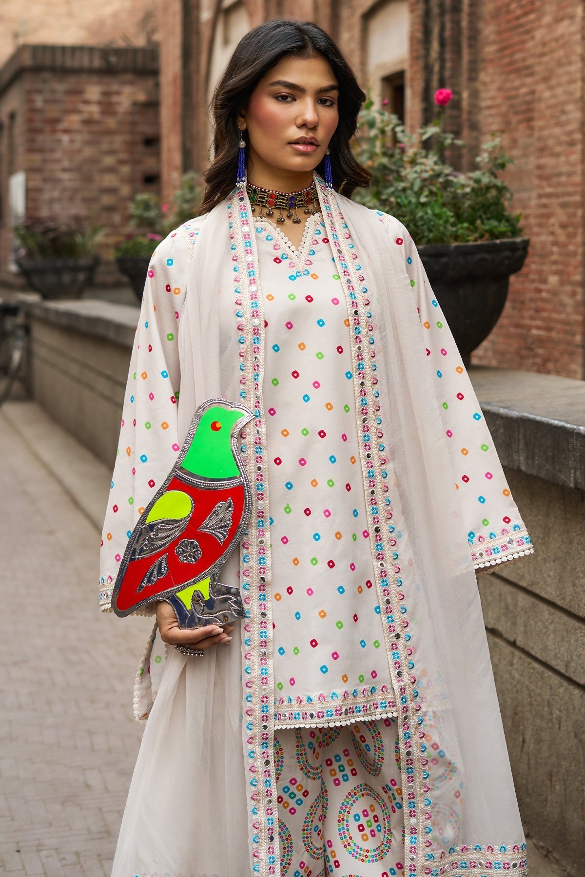 Charizma | Festive Edit | CNP-6-241 - Luxury Dress - available at Maria Faisal in UK and USA.